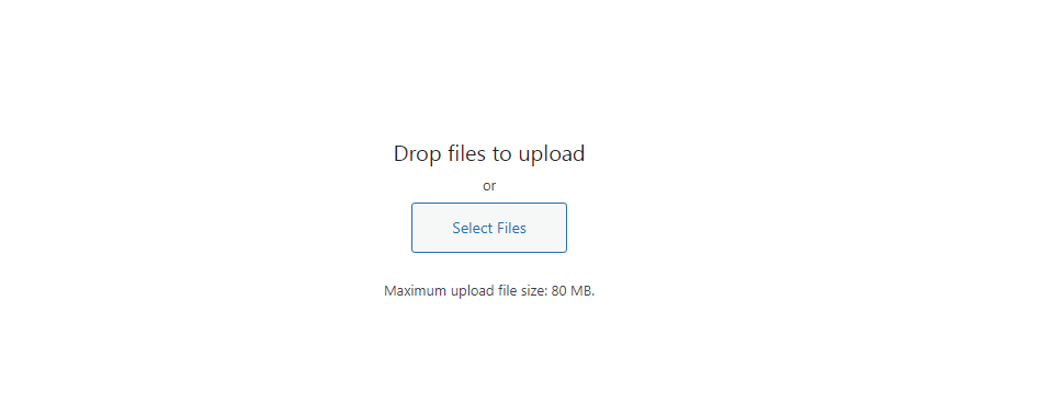 Maximum upload file size