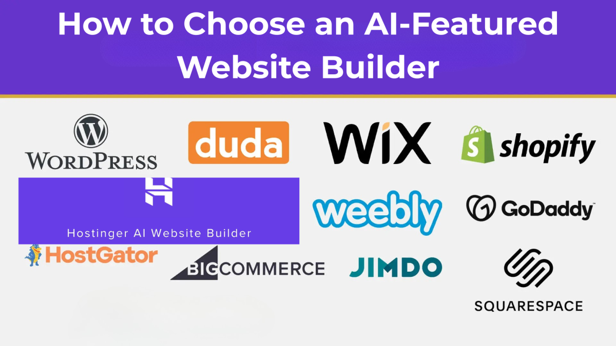 How to Choose an AI-Featured Website Builder